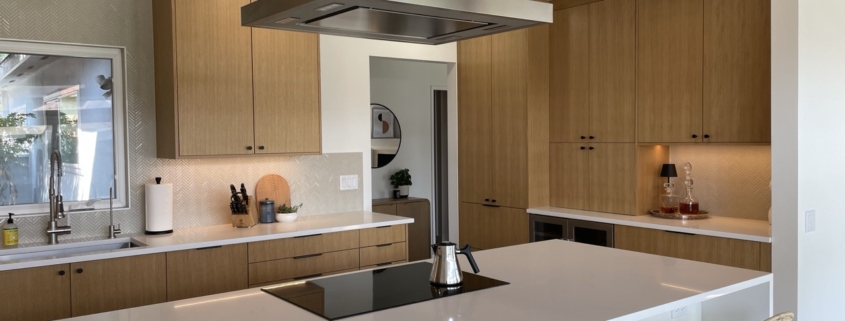 The Cabinet Face, American Rift Sawn Oak Slab, IKEA Sektion